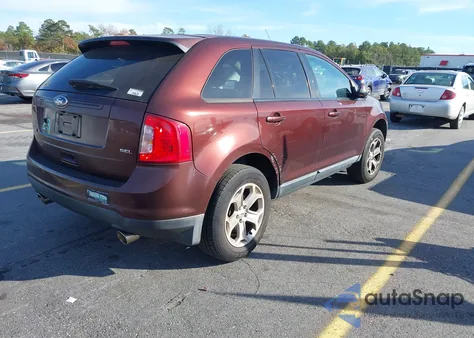 2012 Ford Edge Sel z USA, uszkodzony, nr VIN 2FMDK3JC2CBA50239